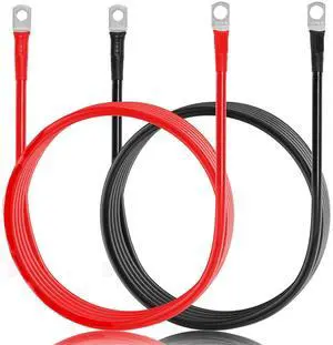 Auxbeam 7FT 7AWG Battery Cables with 0.23" and 0.31" Tinned Copper Ring Terminal Lugs Battery Wires for Auxbeam Switch Panel BA80, GA80, AR-800, AR-820, AR-600, RA80 XL, RB80 XL, RA80 X2, AC-1200 Auxbeam 7FT 7AWG Battery Cables with 0.23" and 0.31" Tinned Copper Ring Terminal Lugs Battery Wires for Auxbeam Switch Panel BA80, GA80, AR-800, AR-820, AR-600, RA80 XL, RB80 XL, RA80 X2, AC-1200