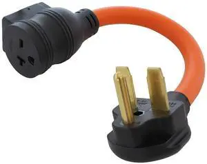 AC WORKS 30A 250V 3-Prong 6-30P Plug to 6-15/20 20A 250V HVAC/Power tools/EV charging Adapter (Flexible W/ 20A Breaker) AC WORKS 30A 250V 3-Prong 6-30P Plug to 6-15/20 20A 250V HVAC/Power tools/EV charging Adapter (Flexible W/ 20A Breaker)
