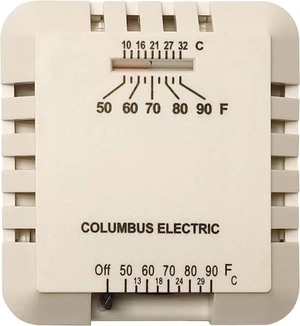 Williams Comfort Products Wall Mount Thermostat, 1V, Surface Williams Comfort Products Wall Mount Thermostat, 1V, Surface