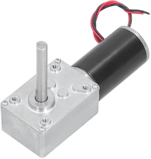 5840-31ZY Worm Gear Motor,12V/24V High Torque Turbo Geared Motor Gearbox Worm Gear Motor DC Self Locking Mini Speed Reduction Electric Gear Box Reducer Engine(12V,27RPM) 5840-31ZY Worm Gear Motor,12V/24V High Torque Turbo Geared Motor Gearbox Worm Gear Motor DC Self Locking Mini Speed Reduction Electric Gear Box Reducer Engine(12V,27RPM)