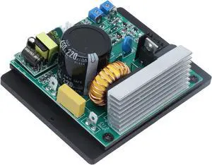 Lathe Control Board, AC110/240 Mini Universal Electronic Motor Circuit Boards with Overload Protection, Replacement Easy to Install Lathe Speed Controller for Househould DC 0180V Output Lathe Control Board, AC110/240 Mini Universal Electronic Motor Circuit Boards with Overload Protection, Replacement Easy to Install Lathe Speed Controller for Househould DC 0180V Output