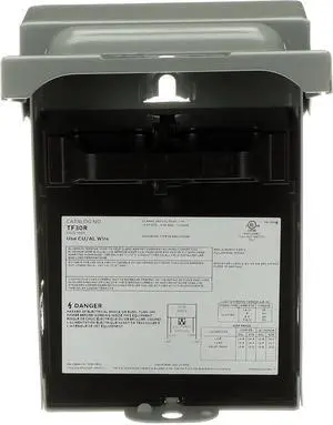 ABB TF30RCP Weatherproof Fused AC Disconnect Switch AC Disconnect 30A 240V 1 Phase N3R Horsepower Rated 10kAIC ABB TF30RCP Weatherproof Fused AC Disconnect Switch AC Disconnect 30A 240V 1 Phase N3R Horsepower Rated 10kAIC