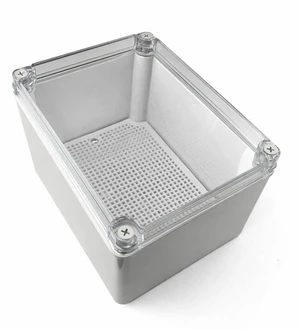 MGI SpeedWare Electrical Junction Box with Mounting Plate and IP67 Waterproof Clear Cover (8" x 6" x 5") MGI SpeedWare Electrical Junction Box with Mounting Plate and IP67 Waterproof Clear Cover (8" x 6" x 5")