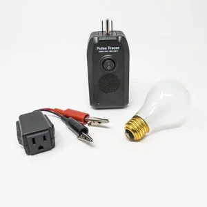 Rack-A-Tiers Pulse Tracer Circuit Identifier Audible & Visual Signal Finder for Electrical Circuits Includes 60W Max Incandescent Bulb (99030) Rack-A-Tiers Pulse Tracer Circuit Identifier Audible & Visual Signal Finder for Electrical Circuits Includes 60W Max Incandescent Bulb (99030)