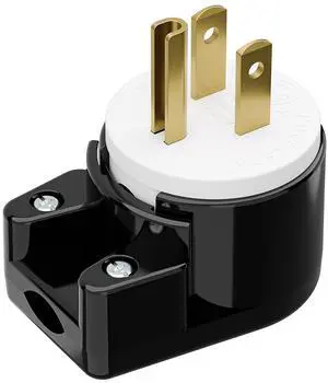 90 Degree USA Canada Male Plug, Plugrand Nema 5-15P 3 Pole Angle DIY Plug | 15A 125V USA 3Pin Right Angle AC Plugs, Nema 5-15P Angled Rewireable 12 Direction Male US 3Pole AC Connector, Black 90 Degree USA Canada Male Plug, Plugrand Nema 5-15P 3 Pole Angle DIY Plug | 15A 125V USA 3Pin Right Angle AC Plugs, Nema 5-15P Angled Rewireable 12 Direction Male US 3Pole AC Connector, Black