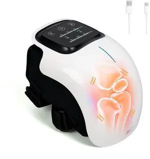 brenzo 2026 New 3-in-1 Cordless Knee Massager with Heat, Red Light Therapy & 3 Vibration Modes, 3 Heating Levels, Heated Knee Pad for Pain Relief, Gifts for All Ages brenzo 2026 New 3-in-1 Cordless Knee Massager with Heat, Red Light Therapy & 3 Vibration Modes, 3 Heating Levels, Heated Knee Pad for Pain Relief, Gifts for All Ages