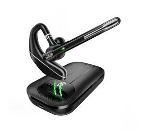 EKVANBEL Bluetooth Headset V5.3, Wireless Earpiece with 1000mAh Charging Case, 96H Talktime, Hands Free Noise Canceling Headphones with Dual-Mic for Computer Cell Phones Trucker Home Work (Silver) EKVANBEL Bluetooth Headset V5.3, Wireless Earpiece with 1000mAh Charging Case, 96H Talktime, Hands Free Noise Canceling Headphones with Dual-Mic for Computer Cell Phones Trucker Home Work (Silver)