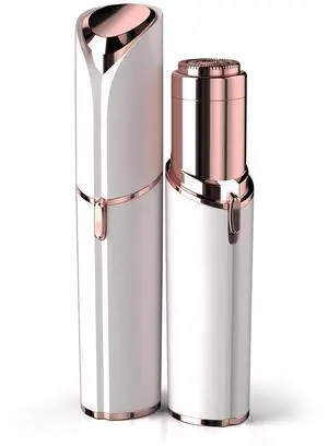 Facial Hair Remover for Women - as Seen on TV Painless Face Shaver - Electric Hair Removal Device for Face Lips Peach Fuzz with Light (White) Facial Hair Remover for Women - as Seen on TV Painless Face Shaver - Electric Hair Removal Device for Face Lips Peach Fuzz with Light (White)