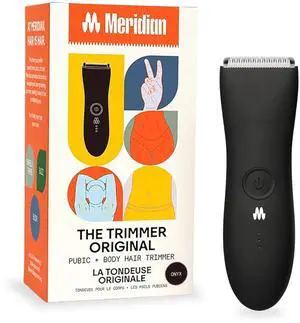 The Trimmer Original Body Hair Trimmer for Men, Electric Groin & Body Groomer for Pubic Hair, Chest, Legs & Underarms, Waterproof & Rechargeable, Onyx The Trimmer Original Body Hair Trimmer for Men, Electric Groin & Body Groomer for Pubic Hair, Chest, Legs & Underarms, Waterproof & Rechargeable, Onyx