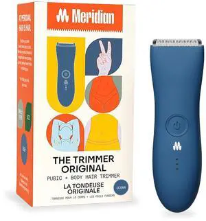 The Trimmer Original - Body Hair Trimmer for Men, Electric Shaver for Pubic Hair, Chest, Legs & Bikini, Waterproof & Rechargeable, Ocean The Trimmer Original - Body Hair Trimmer for Men, Electric Shaver for Pubic Hair, Chest, Legs & Bikini, Waterproof & Rechargeable, Ocean