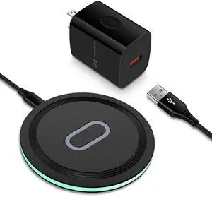 Wireless Charger Fast Charging Pad for Samsung Galaxy S26 Ultra S25 S24 FE S23 FE Ultra S22 S21 Z Fold7 6, 15W Wireless Charging Station with QC3.0 Adapter for iPhone 17 16 15 Pro,Google Pixel 9 pro 8 Wireless Charger Fast Charging Pad for Samsung Galaxy S26 Ultra S25 S24 FE S23 FE Ultra S22 S21 Z Fold7 6, 15W Wireless Charging Station with QC3.0 Adapter for iPhone 17 16 15 Pro,Google Pixel 9 pro 8