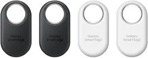 SmartTag2 (2023) Bluetooth + UWB, IP67 Water and Dust Resistant, Findable via App, 1.5 Year Battery Life (4-Pack) - Black/White (Global Edition, No US Warranty) SmartTag2 (2023) Bluetooth + UWB, IP67 Water and Dust Resistant, Findable via App, 1.5 Year Battery Life (4-Pack) - Black/White (Global Edition, No US Warranty)