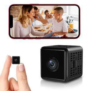 Hidden Camera,1080P WiFi Spy Camera with Night Vision & Motion Detection, Wireless Security Camera for Pet/Baby/Nanny, App Live Feed Smallest Smart Home Monitor Hidden Camera,1080P WiFi Spy Camera with Night Vision & Motion Detection, Wireless Security Camera for Pet/Baby/Nanny, App Live Feed Smallest Smart Home Monitor
