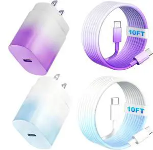 S25 Ultra Charger, 25W USB-C Super Fast Charger with 10FT Type C Cable Cord PPS/PD Wall Charging Block for iPhone 17/16/15 Samsung Galaxy S26 S25 Ultra/S25/S24/S23 S25 Ultra Charger, 25W USB-C Super Fast Charger with 10FT Type C Cable Cord PPS/PD Wall Charging Block for iPhone 17/16/15 Samsung Galaxy S26 S25 Ultra/S25/S24/S23