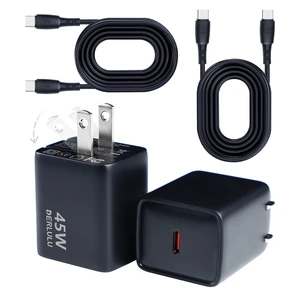 45W USB-C Charger, KEHIPI 45W Power Adapter Supports Super Fast Charging for Galaxy S25/S24/S23, Compatible with iPhone 17/16/15/14, iPad, and More Devices, (2-Pack of Charger and 5 ft Cable) 45W USB-C Charger, KEHIPI 45W Power Adapter Supports Super Fast Charging for Galaxy S25/S24/S23, Compatible with iPhone 17/16/15/14, iPad, and More Devices, (2-Pack of Charger and 5 ft Cable)