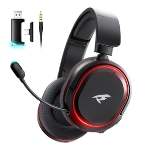 Picun G2 Wireless Gaming Headset with Mic for PC PS5 PS4 Switch, Black Red | 7.1 Virtual Surround Sound ,Hi-Res Audio, 2.4GHz/Bluetooth 5.4/Wired, 100H Playtime, ENC Noise-Canceling Mic, RGB Picun G2 Wireless Gaming Headset with Mic for PC PS5 PS4 Switch, Black Red | 7.1 Virtual Surround Sound ,Hi-Res Audio, 2.4GHz/Bluetooth 5.4/Wired, 100H Playtime, ENC Noise-Canceling Mic, RGB
