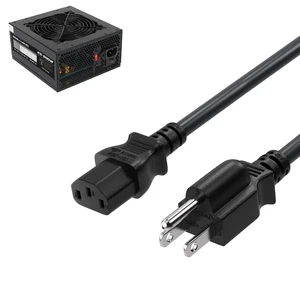 ROG Thor PSU Power Cord Compatible for Thermaltake Smart,ARESGAME AGV Series Power Supply,Cooler Master MWE,Corsair RM750e PSUs Monitor Computer,Big Printer AC Power Cord Cable ROG Thor PSU Power Cord Compatible for Thermaltake Smart,ARESGAME AGV Series Power Supply,Cooler Master MWE,Corsair RM750e PSUs Monitor Computer,Big Printer AC Power Cord Cable