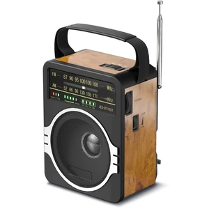 Portable AM FM Radio, Bluetooth 5.0 Radios 5 Watts Loud Speaker,FM Radio Built-in Rechargeable Battery/DC D*4 Cell Battery Operated & AC Power Plug in Wall Retro Portable AM FM Radio, Bluetooth 5.0 Radios 5 Watts Loud Speaker,FM Radio Built-in Rechargeable Battery/DC D*4 Cell Battery Operated & AC Power Plug in Wall Retro