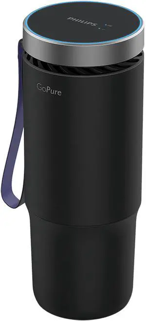 GoPure GP5611 Small Portable HEPA Air Purifier with LED UVC Purification, for Car, Truck, RV/Camper, Reducing Allergens, Bad Smells, Smoke, Pet Odors, Bacteria, Viruses,Black GoPure GP5611 Small Portable HEPA Air Purifier with LED UVC Purification, for Car, Truck, RV/Camper, Reducing Allergens, Bad Smells, Smoke, Pet Odors, Bacteria, Viruses,Black