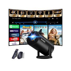 Proiettore Smart LONAISCI H31 4K – Nativo 1080p, 1200 ANSI, WiFi 6, Autofocus, Dolby Audio