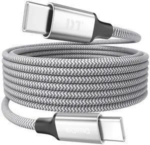 15 Ft USB C Cable Fast Charging 60W, 480Mbps Data Transfer Type C Extra Long USBC to USB-C Cord Male to Male for Security Camera, Dash Cam, iPhone 17/16/15, Android Phone, iPad, Tablet 15 Ft USB C Cable Fast Charging 60W, 480Mbps Data Transfer Type C Extra Long USBC to USB-C Cord Male to Male for Security Camera, Dash Cam, iPhone 17/16/15, Android Phone, iPad, Tablet