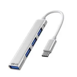 USB C to USB Hub Multiport Adapter, Aluminum 4 Ports USB C Splitter for Laptop, Slim Thunderbolt 3/4 Data USB Hub Compatible for MacBook Pro/Air, iPad Pro, Dell, Chromebook | Keyboard, Mouse, HDD USB C to USB Hub Multiport Adapter, Aluminum 4 Ports USB C Splitter for Laptop, Slim Thunderbolt 3/4 Data USB Hub Compatible for MacBook Pro/Air, iPad Pro, Dell, Chromebook | Keyboard, Mouse, HDD