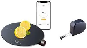 Smart Food Scale, Kitchen Scale with Self Lock Tape Measure Smart Food Scale, Kitchen Scale with Self Lock Tape Measure