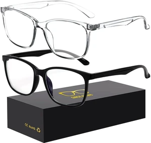 Blue-Light Blocking Glasses Computer Reading/Gaming/TV/Phones Glasses Fashion Anti Eyestrain Glasses for Women Men Blue-Light Blocking Glasses Computer Reading/Gaming/TV/Phones Glasses Fashion Anti Eyestrain Glasses for Women Men