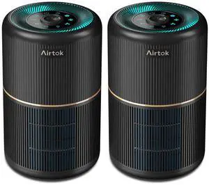 2 Pack Air Purifier for Home Bedroom, Office Desktop Air Cleaners with 12pcs Fragrance Sponge, H13 HEPA Filter, 4 Stage Filtration up to 376 sqft Black Available for California 2 Pack Air Purifier for Home Bedroom, Office Desktop Air Cleaners with 12pcs Fragrance Sponge, H13 HEPA Filter, 4 Stage Filtration up to 376 sqft Black Available for California