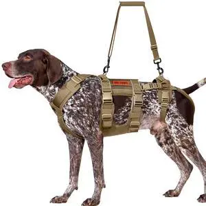 Breathable Dog Lift Harness for Large Medium Sized Dogs, Dog Sing for Hind Leg Support, Dogs Hip Support Brace Front Leg Vrace Breathable Dog Lift Harness for Large Medium Sized Dogs, Dog Sing for Hind Leg Support, Dogs Hip Support Brace Front Leg Vrace