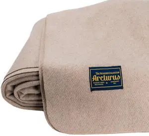 Arcturus Bighorn 100% Virgin Wool Blanket | Heirloom-Quality Wool Bedding for Home & Cabin | Warm, Thick & Durable (Twin Size, Ivory) Arcturus Bighorn 100% Virgin Wool Blanket | Heirloom-Quality Wool Bedding for Home & Cabin | Warm, Thick & Durable (Twin Size, Ivory)