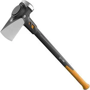 Fiskars 8 lb. Splitting Maul - 36" Shock-Absorbing, Comfort Grip Handle - Rust Resistant Forged Steel Blade - Wood Splitter Maul for Hardwood - Split Wood for Campfires - Bushcraft Gear Fiskars 8 lb. Splitting Maul - 36" Shock-Absorbing, Comfort Grip Handle - Rust Resistant Forged Steel Blade - Wood Splitter Maul for Hardwood - Split Wood for Campfires - Bushcraft Gear