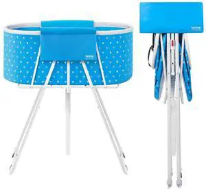 VEVOR Portable Dog Bathtub, Elevated & Foldable Space-saving Pet Shower Station with Quick Drainage, Bathing Tub for Washing & Grooming Small and Medium Size Dogs and Cats Indoor & Outdoor, Light Blue VEVOR Portable Dog Bathtub, Elevated & Foldable Space-saving Pet Shower Station with Quick Drainage, Bathing Tub for Washing & Grooming Small and Medium Size Dogs and Cats Indoor & Outdoor, Light Blue