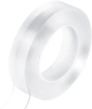 Double Sided Tape Heavy Duty, 16 ft Nano Mounting Tape(3 Pack), Strong Adhesive & Reusable, Clear Two Sided Wall Tape, Removable Poster Picture Hanging Strips for Home Office Car Outdoor Use Double Sided Tape Heavy Duty, 16 ft Nano Mounting Tape(3 Pack), Strong Adhesive & Reusable, Clear Two Sided Wall Tape, Removable Poster Picture Hanging Strips for Home Office Car Outdoor Use