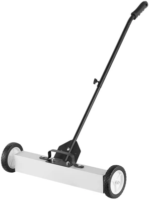 50Lbs Rolling Magnetic Sweeper with Wheels, Push-Type Magnetic Pick Up Sweeper, 24-inch Large Magnet Pickup Lawn Sweeper with Telescoping Handle, Easy Cleanup of Workshop Garage Yard 50Lbs Rolling Magnetic Sweeper with Wheels, Push-Type Magnetic Pick Up Sweeper, 24-inch Large Magnet Pickup Lawn Sweeper with Telescoping Handle, Easy Cleanup of Workshop Garage Yard