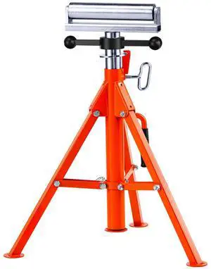 Roller Stand 2500 LBS Load 27.6"-52" Height Adjustable 45# Steel Foldable Roller Stand 2500 LBS Load 27.6"-52" Height Adjustable 45# Steel Foldable