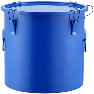 Fryer Grease Bucket, 10 Gal Oil Disposal Caddy Carbon Steel Fryer Oil Bucket with Rust-Proof Coating, Oil Transport Container with Lid, Lock Clips, Filter Bag for Hot Cooking Oil Filtering, Blue Fryer Grease Bucket, 10 Gal Oil Disposal Caddy Carbon Steel Fryer Oil Bucket with Rust-Proof Coating, Oil Transport Container with Lid, Lock Clips, Filter Bag for Hot Cooking Oil Filtering, Blue