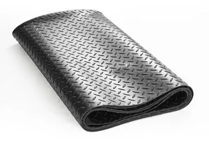 Diamond-Plate Rubber Flooring Roll, 3 mm x 4 ft x 15 ft Garage Floor Mat, SBR Rubber Garage Flooring Roll, Easy to Clean, Diamond Plate Rubber Mat for Under Cars, Garage Industry Gym, Black Diamond-Plate Rubber Flooring Roll, 3 mm x 4 ft x 15 ft Garage Floor Mat, SBR Rubber Garage Flooring Roll, Easy to Clean, Diamond Plate Rubber Mat for Under Cars, Garage Industry Gym, Black