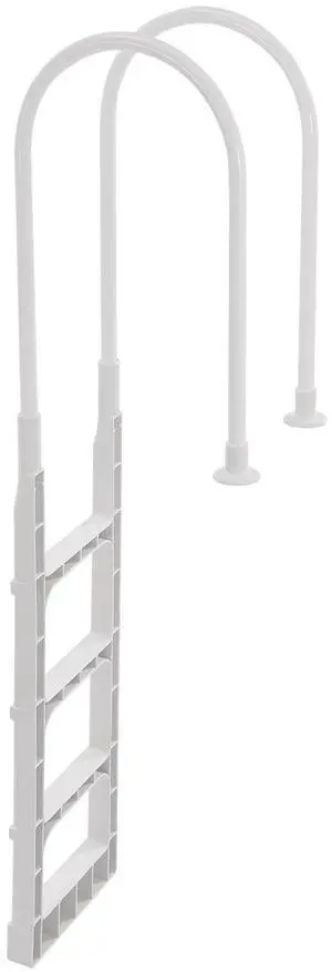 Pool Ladder Thickened 4-Step & 2 Handrails of 300 lb Capacity for 48-54 In Pool Pool Ladder Thickened 4-Step & 2 Handrails of 300 lb Capacity for 48-54 In Pool