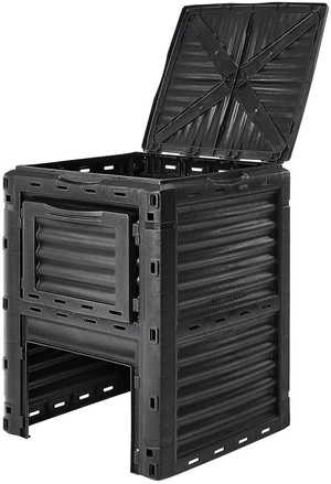 Garden Compost Bin 80 Gal, BPA Free Composter, Large Capacity Outdoor Composting Bin with Top Lid and Bottom Door, Easy Assembling, Lightweight, Fast Creation of Fertile Soil Garden Compost Bin 80 Gal, BPA Free Composter, Large Capacity Outdoor Composting Bin with Top Lid and Bottom Door, Easy Assembling, Lightweight, Fast Creation of Fertile Soil