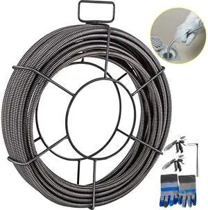 Drain Cleaning Cable 100 Feet x 1/2 Inch Solid Core Cable Sewer Cable Drain Auger Cable Cleaner Snake Clog Pipe Drain Cleaning Cable Sewer Drain Auger Snake Pipe Drain Cleaning Cable 100 Feet x 1/2 Inch Solid Core Cable Sewer Cable Drain Auger Cable Cleaner Snake Clog Pipe Drain Cleaning Cable Sewer Drain Auger Snake Pipe