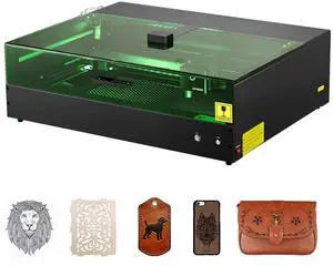 Laser Engraver, 20W, Laser Engraving and Cutting Machine with Enclosure Camera, Laser Cutter, 36000 mm/min, 19.7 x 12.6 in Working Area, for Wood, Leather, Glass, Paper, Certain Metal, Class 1 Laser Engraver, 20W, Laser Engraving and Cutting Machine with Enclosure Camera, Laser Cutter, 36000 mm/min, 19.7 x 12.6 in Working Area, for Wood, Leather, Glass, Paper, Certain Metal, Class 1
