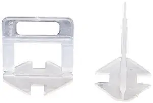 Tile Leveling System Clips, 700-Piece 1/8" Tile Spacers Clips Tile Tools, 3mm Floor Wall Spacer Tiling Tool Set, Tile Installation Tools for Professional Ceramic Tile and Stone Installation Tile Leveling System Clips, 700-Piece 1/8" Tile Spacers Clips Tile Tools, 3mm Floor Wall Spacer Tiling Tool Set, Tile Installation Tools for Professional Ceramic Tile and Stone Installation