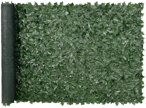 Privacy Ivy Fence, 59 x 118in Artificial Green Wall Screen, Greenery Ivy Fence with Mesh Cloth Backing and Strengthened Joint, Faux Hedges Vine Leaf Decoration for Outdoor Garden, Yard, Balcony Privacy Ivy Fence, 59 x 118in Artificial Green Wall Screen, Greenery Ivy Fence with Mesh Cloth Backing and Strengthened Joint, Faux Hedges Vine Leaf Decoration for Outdoor Garden, Yard, Balcony