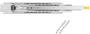 1 Pair 18-60 in Drawer Slides Ball Bearing Full Extension 1 Pair 18-60 in Drawer Slides Ball Bearing Full Extension