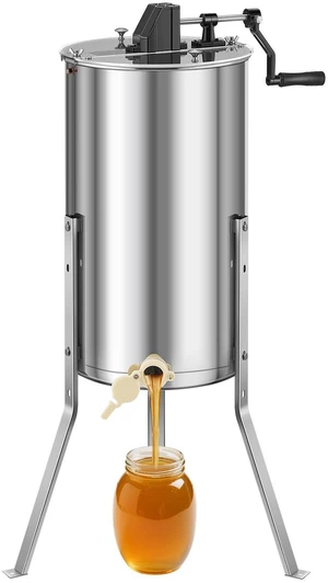 Manual Honey Extractor 2 Frame Beekeeping Honeycomb Spinner Stainless Steel Manual Honey Extractor 2 Frame Beekeeping Honeycomb Spinner Stainless Steel
