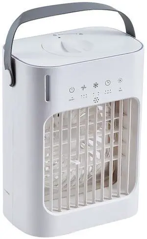 Portable Air Conditioner 4-in-1 Evaporative Air Cooler 700ml Water Tank Portable Air Conditioner 4-in-1 Evaporative Air Cooler 700ml Water Tank