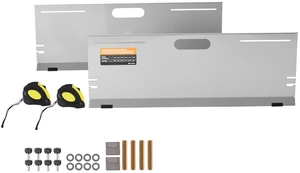 Wheel Alignment Tool, 2-Pack Alignment Tool Toe Plates, Stainless Steel Toe Angle Measurement Tool Plate, 4 Alignment Rods and Magnetic Slots, Includes Measuring Tapes & Conversion Chart Wheel Alignment Tool, 2-Pack Alignment Tool Toe Plates, Stainless Steel Toe Angle Measurement Tool Plate, 4 Alignment Rods and Magnetic Slots, Includes Measuring Tapes & Conversion Chart