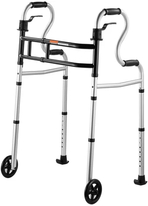Folding Walker Stand-Assist Folding Walkers with Adjustable Height & Width Folding Walker Stand-Assist Folding Walkers with Adjustable Height & Width
