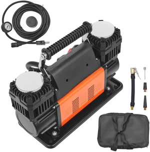 10.6CFM Portable Tire Inflator Dual-Cylinder Air Compressor 12V 150PSI 10.6CFM Portable Tire Inflator Dual-Cylinder Air Compressor 12V 150PSI